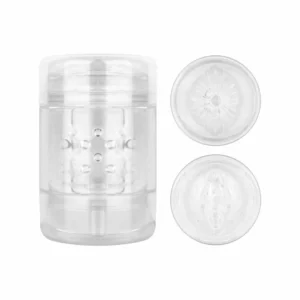 FPPR Double-Sided Transparent Intimate Device - Compact Dual Entry Sleeve