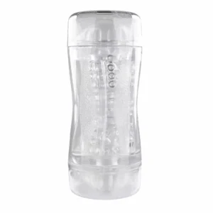 Evolved Double Fantasy Transparent Dual-Ended Intimate Device, 21 cm