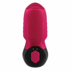 Evolved Body Kisses Intimate Device Red/Black 7-Mode Silicone System
