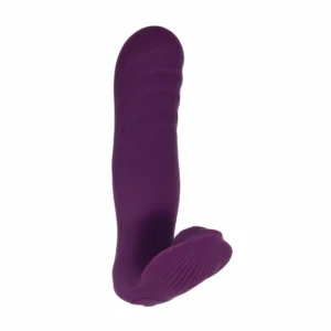 Evolved Velvet Hammer Dual-Action Vibrator Purple Waterproof Design