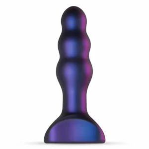 Hueman Space Invader Vibrating & Thrusting Silicone Plug - 4 Modes, Waterproof