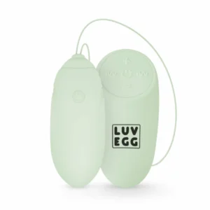 Luv Egg Green Remote-Controlled Silicone Intimate Device 12 Modes
