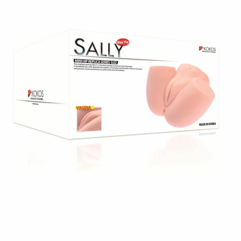 Kokos Sally Intimate Machine Anatomical Ribbed Tunnel Flat Base 21 cm