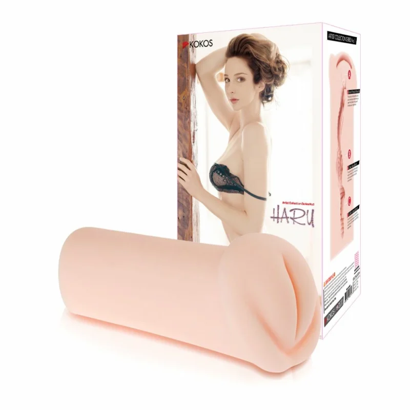Haru Pleasure Device Soft Touch anatominis modelis – kompaktiškas dydis