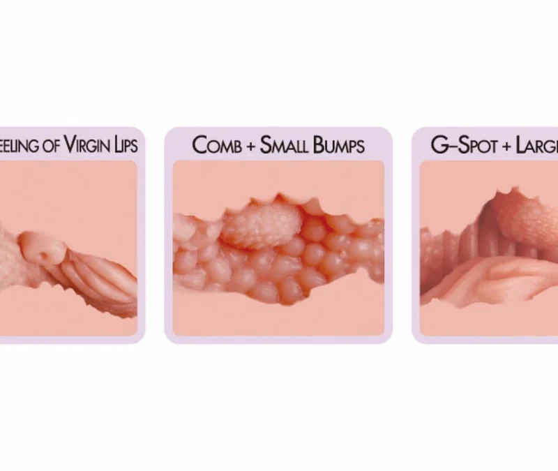 Haru Pleasure Device Soft Touch anatominis modelis – kompaktiškas dydis