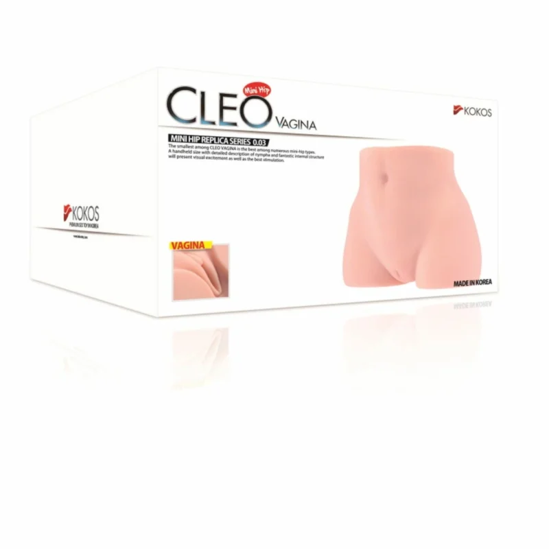 Kokos Cleo Anatomical Intimate Machine Minkštas lankstus silikonas 19cm