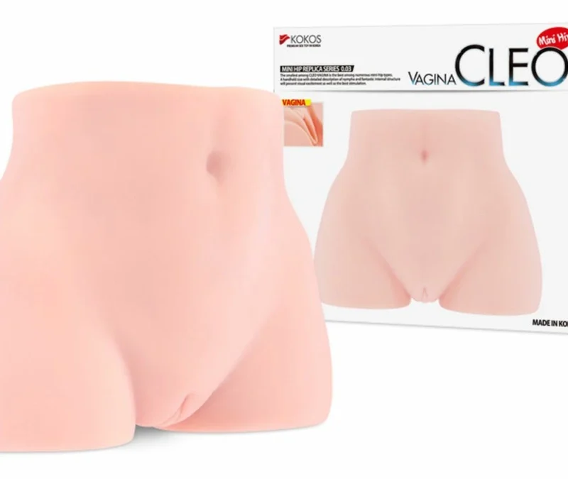 Kokos Cleo Anatomical Intimate Machine Minkštas lankstus silikonas 19cm