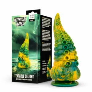 Mythical Mates Tentacle Delight Intimate Model Green-Yellow 22cm