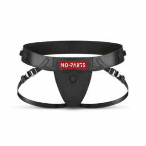 No-Parts Jordan Adjustable Intimate Harness, Flexible Size, Black