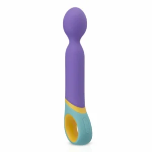 Base Wand Vibrator - Multicolor, 11 Vibration Modes, Flexible Head