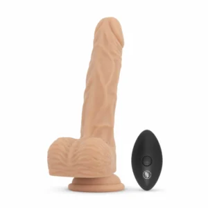 Real Fantasy Ethan Intimate Device with Vibration & Heating Function, Beige