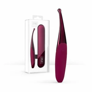 Svakom Senzi Precision Vibrator Deep Pink - 12 Modes, Waterproof USB