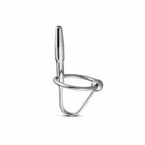 Rimba Stainless Steel Intimate Dilator with Glans Ring, 8 mm