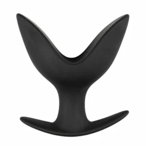 EasyToys Silicone Anchor Plug Small - Flexible Intimate Accessory, Black