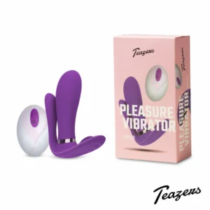 EasyToys Purple Pleaser Intimate Vibe with Remote Control, Rechargeable