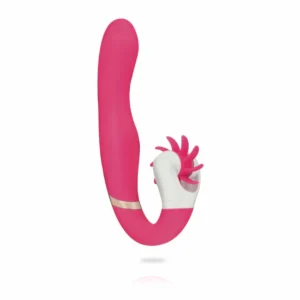 EasyToys Dave Silicone Dual Motor Rechargeable Vibrating Device Pink