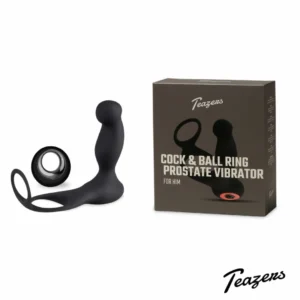 Teazers Prostate Vibrating Intimate System with Dual Rings & Remote Control