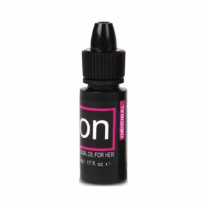 Sensuva On™ For Her Arousal Oil Original 5 ml – botaninė formulė, kompaktiškas dydis