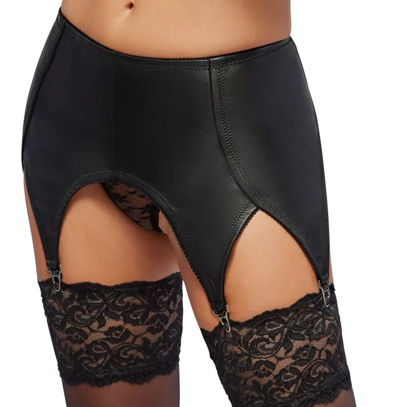ZADO Lamb Nappa Leather Suspender Belt 2XL - Classic Retro Design