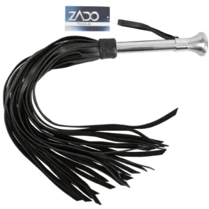 ZADO Leather Impact Tool Stainless Steel Handle 73cm Black/Silver