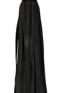 ZADO Leather Flogger Wood - Premium Leather Straps & Wooden Handle 60cm