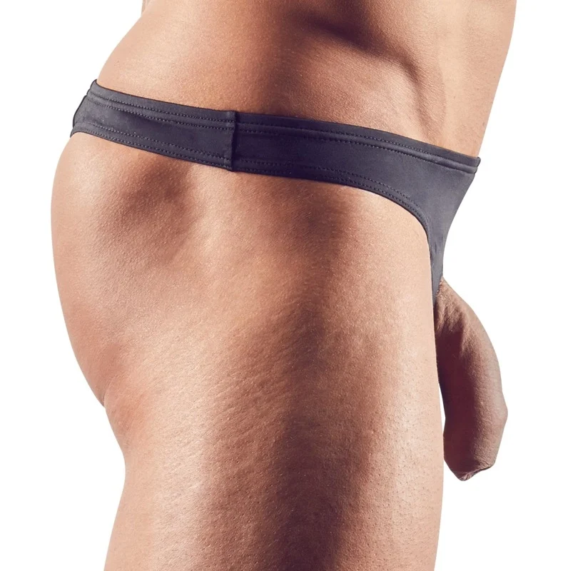 NEK Men's Anatomical String M - Stretch Fabric, Black