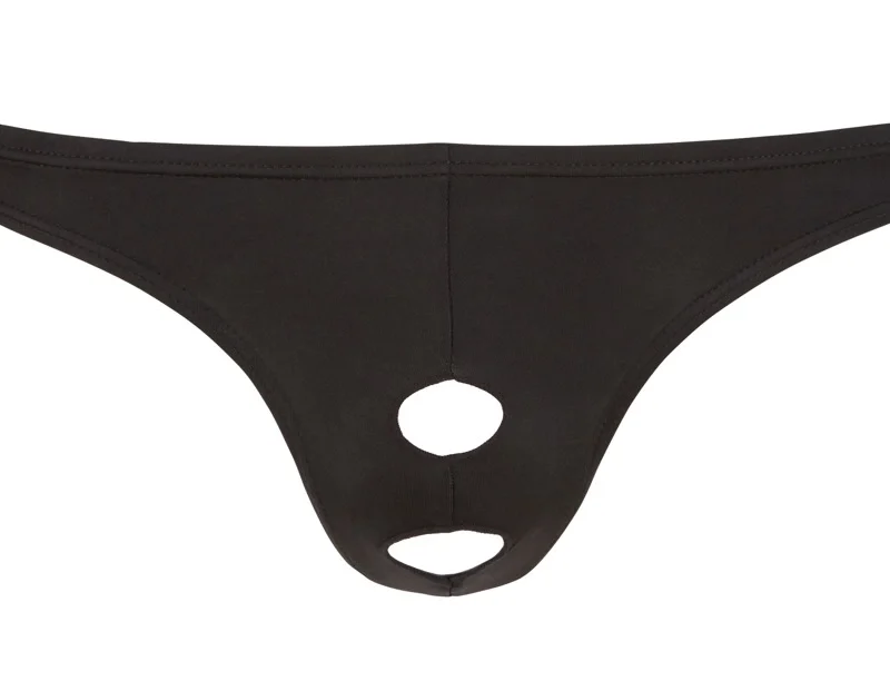 NEK Men's Anatomical String M - Stretch Fabric, Black