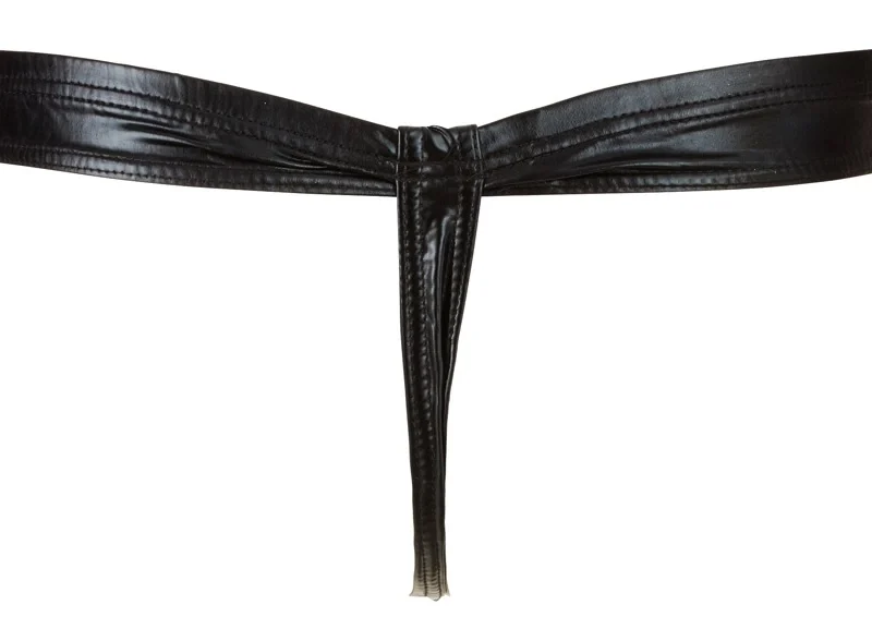 NEK Men’s String M Black Removable Pouch Stretchy Underwear
