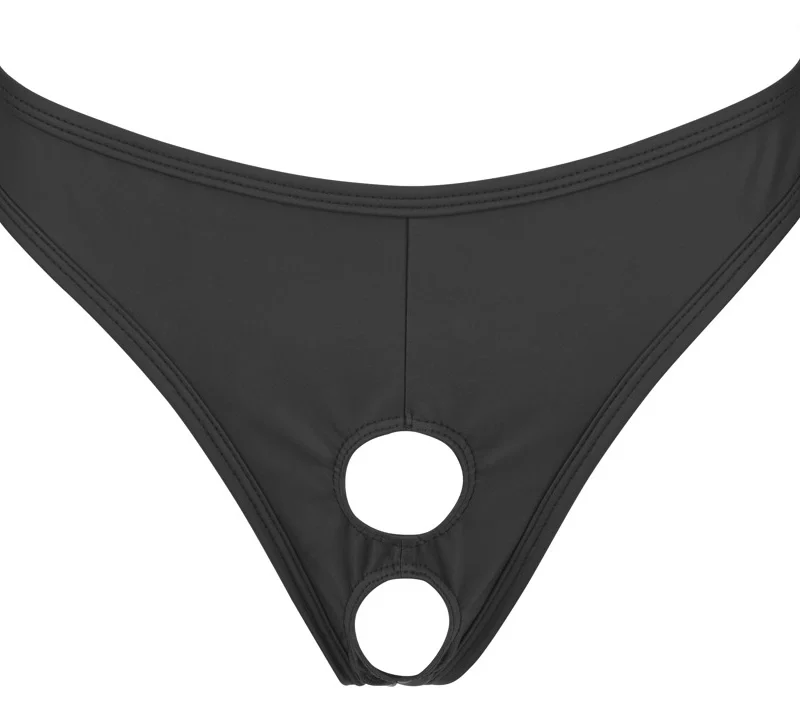 Svenjoyment Showmaster Men's String 2XL Matte Look Black