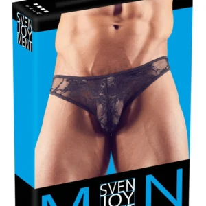 NEK Men's Stretch Lace Briefs Black M - Breathable Comfort Fit