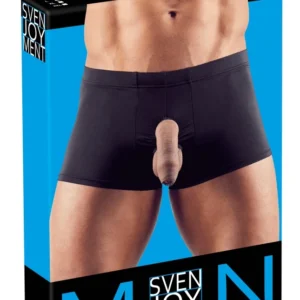 NEK Men's Black Mesh Showmaster Briefs M, Decorative Cut-Outs