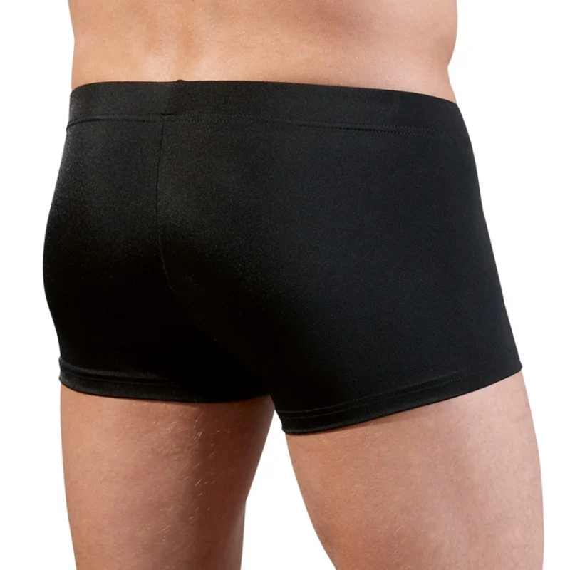 NEK Men's Pants L Black Anatomical Cut Polyamide-Spandex