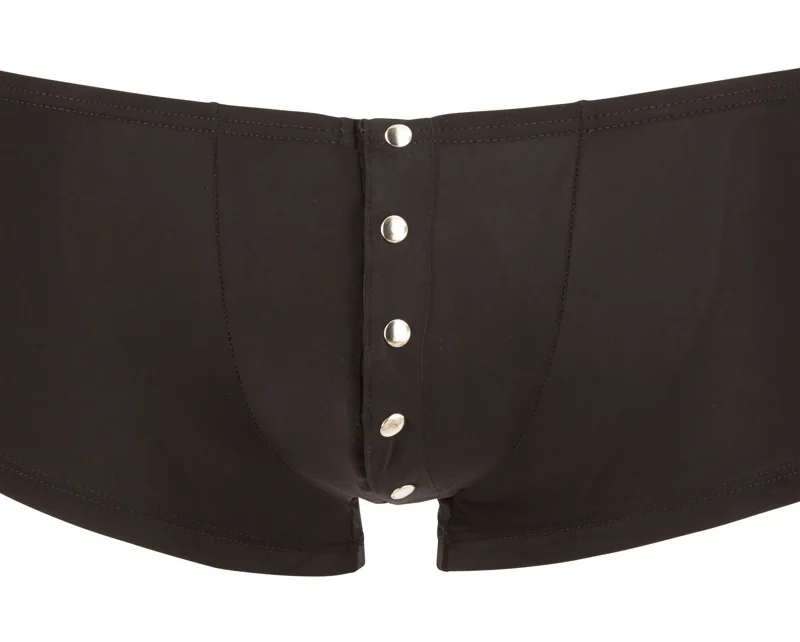 Svenjoyment Men’s Pants M Black Semi-Transparent Press Studs