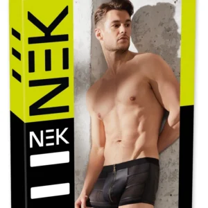 NEK Men's Matte Pants L with Powernet Inserts and Decorative Zip