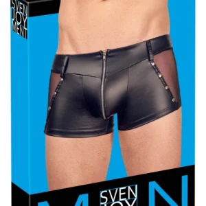 Svenjoyment 2XL Matte Look Pants with Mesh Inserts and Decorative Studs