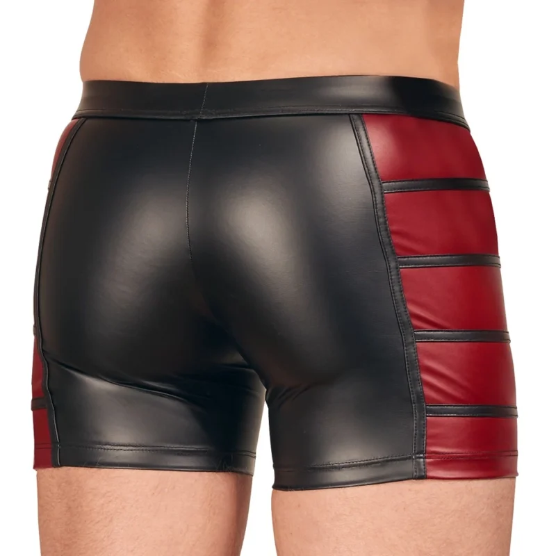 NEK Men's Matte Black/Red Insert Stretch Pants XL