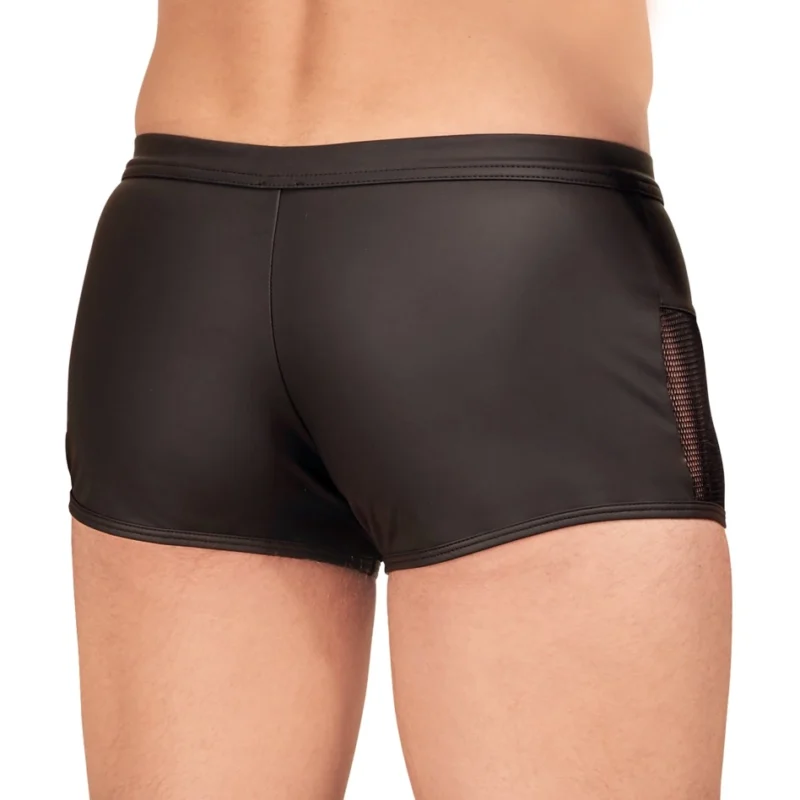 NEK Men's Black Matte Pants XL with Mesh Panels & Front Zipper