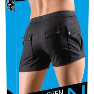 Svenjoyment Worker Style Men's Shorts Matte Black S with Pockets