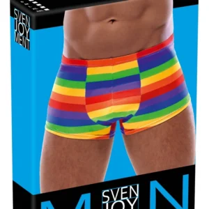 Svenjoyment Boxer Briefs Rainbow Stripes L - Soft Stretch Comfort