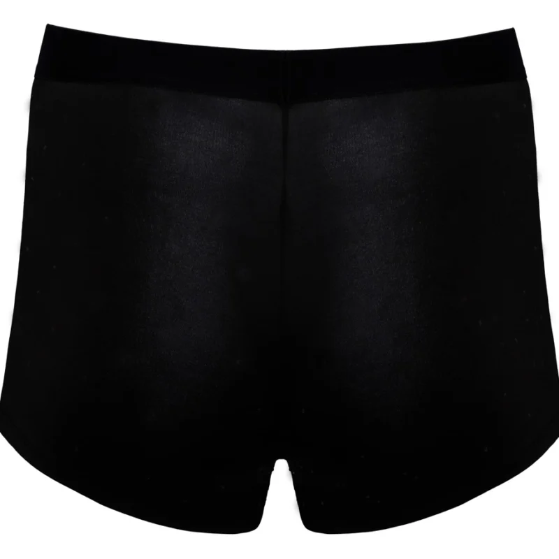 Svenjoyment Men's Microfibre Pants L with Rhinestone Detail Black