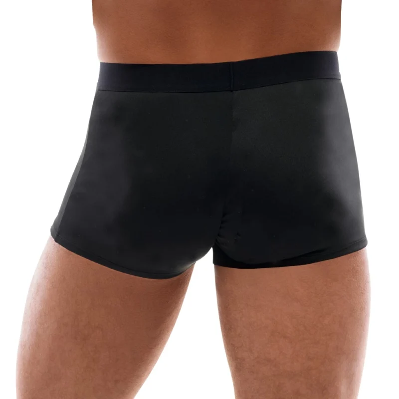 Svenjoyment Men's Microfibre Pants L with Rhinestone Detail Black
