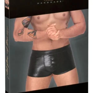 Noir Handmade M.Pants 2XL Shiny Snakeskin-Effect Trousers