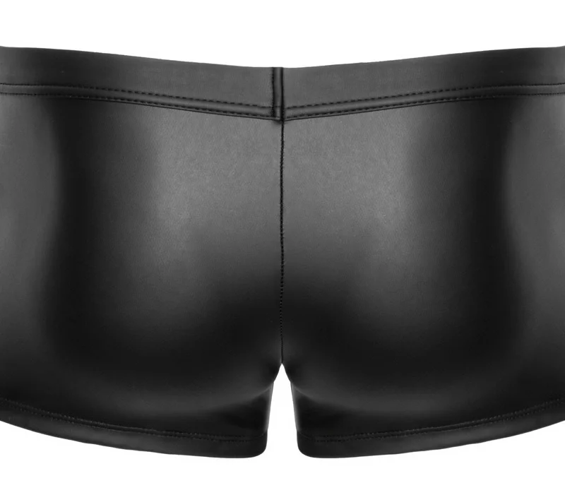 NEK Men's Matte Black Fitted Pants with D-Ring Accents Size L