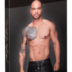 Noir Handmade Missbehaved Men's Powerwetlook Shorts Black L