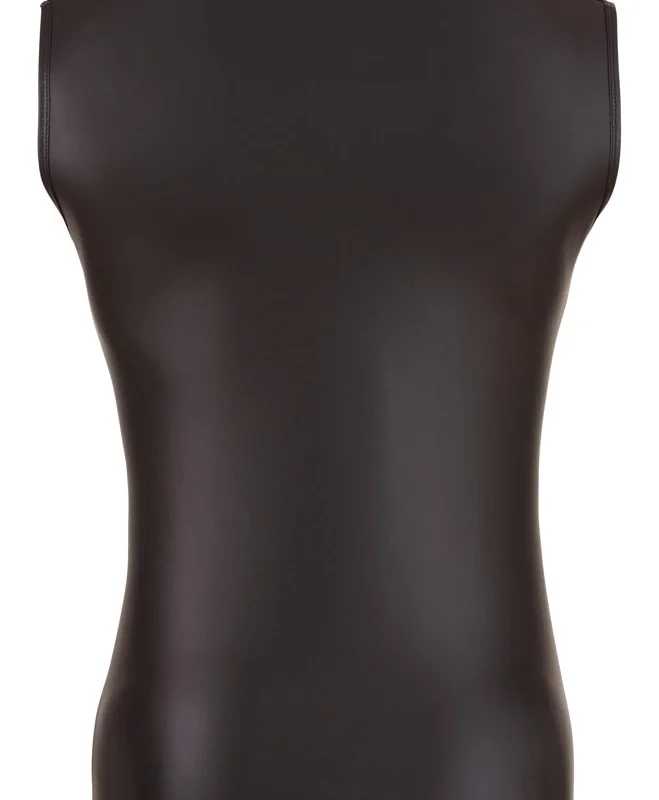 NEK Powernet Men's Shirt L Black - Shiny Stretch Matte Design