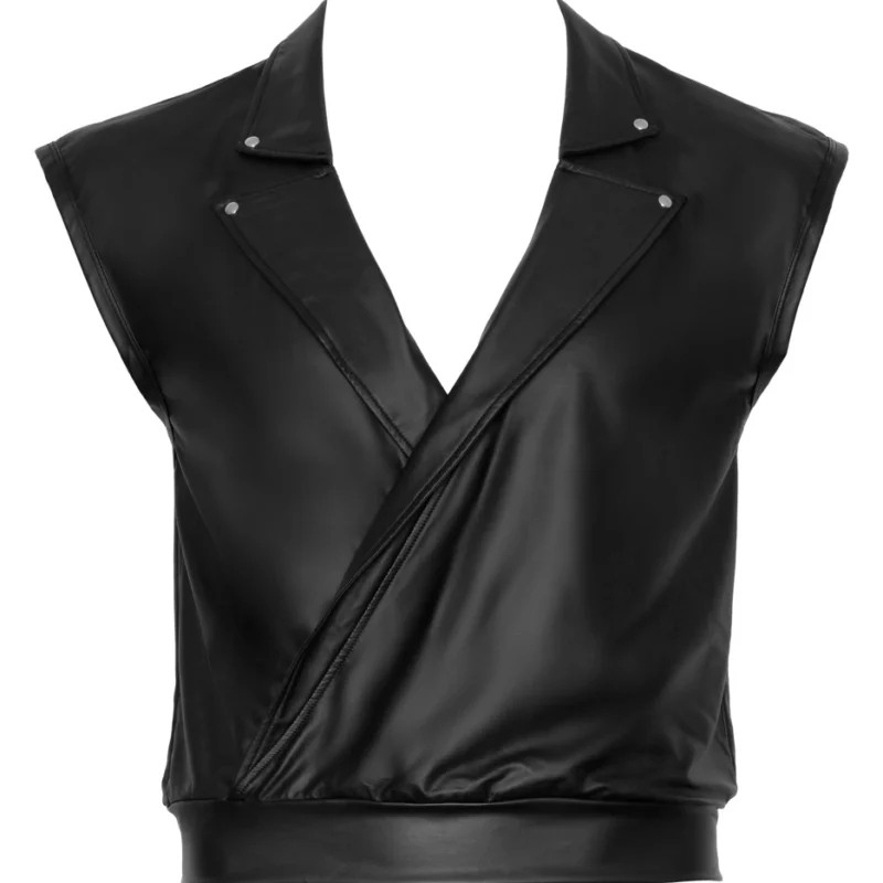 NEK Shirt Matte Black L - Casual Biker Style, Stretchy Comfort