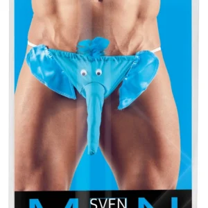 You2Toys Men’s Elephant Design Briefs S-L, Polyester, Grey, Fun Style