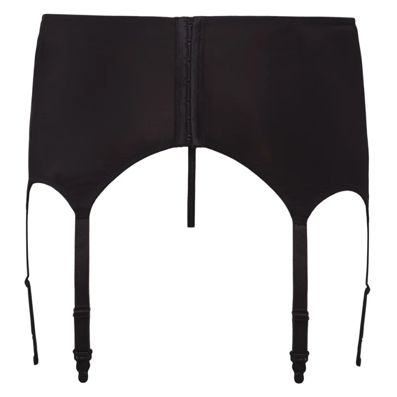Svenjoyment Men's XL Suspender Belt with Decorative Lace Insert
