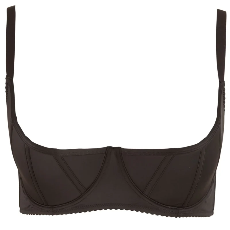 Cottelli Collection Shelf Bra 85E Black - Padded Support, Comfortable Fit