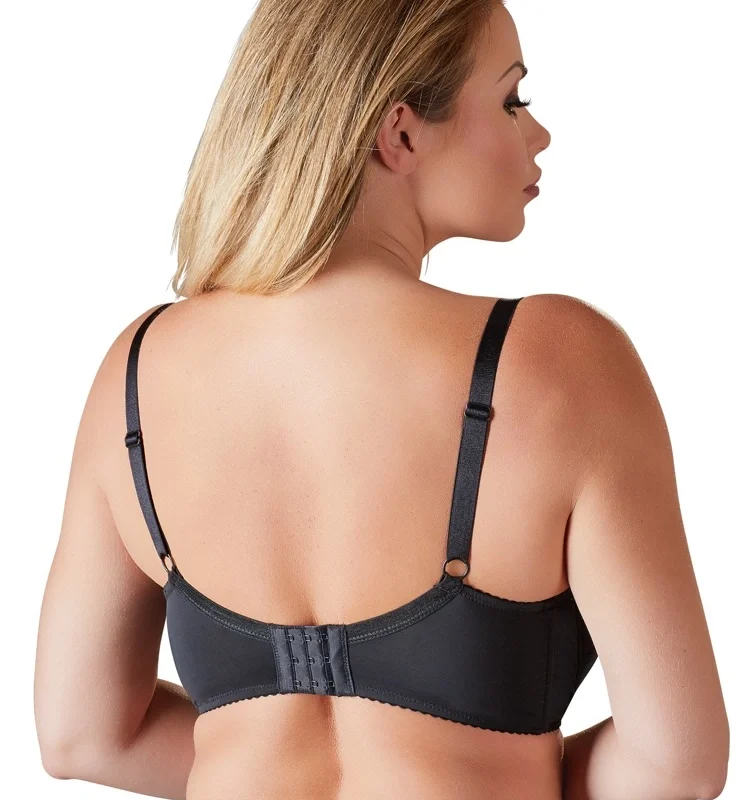 Cottelli Collection Shelf Bra 85E Black - Padded Support, Comfortable Fit